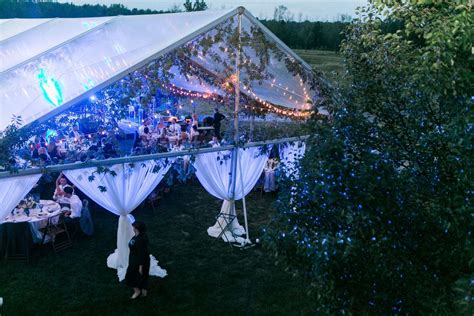 Open Air Ceremony Clear Top Reception Florals For Days Mccarthy