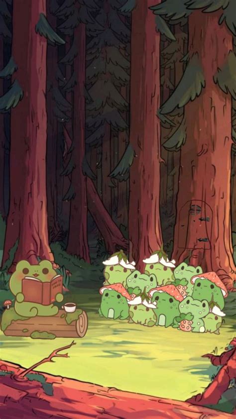 Goblincore Wallpaper Forrest Drawing Forest Drawing Forest Cartoon