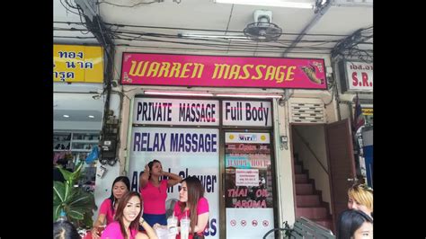 Massage In Pattaya Beach Thailand Youtube