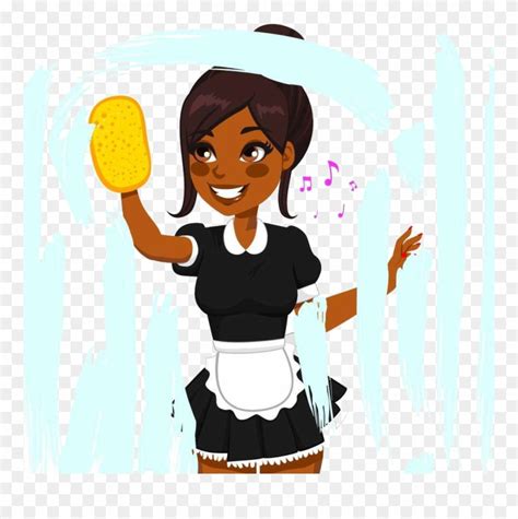 Clean Clipart Maid Cleaning Png Download 124718 Pinclipart