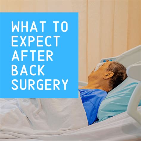 What To Expect After Back Surgery New Jersey Comprehensive Spine Care
