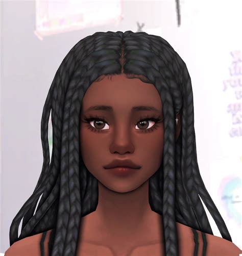 Sims 4 Hair You Need Bw Cler On Patreon In 2022 Sims 4 Afro Hair