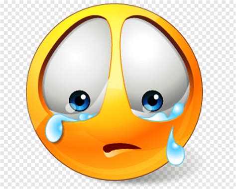 Crying Emoji Icon Smiley Emoticon Sadness Smiley Sad Face Free Png