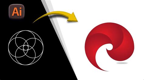 How To Design A Logo With Circular Grids Logo Design In Adobe