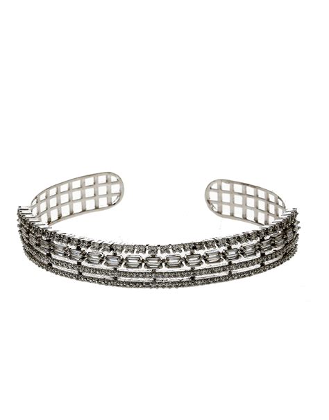Buy Silver Finish American Diamond Bracelets For Girls Weddings Online