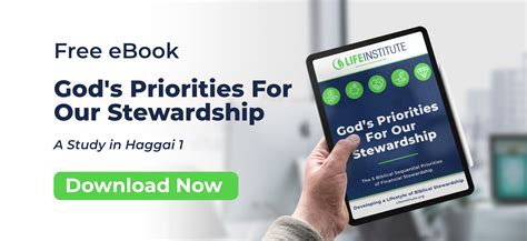 Ebook Gods Priorities For Our Stewardship Life Institute
