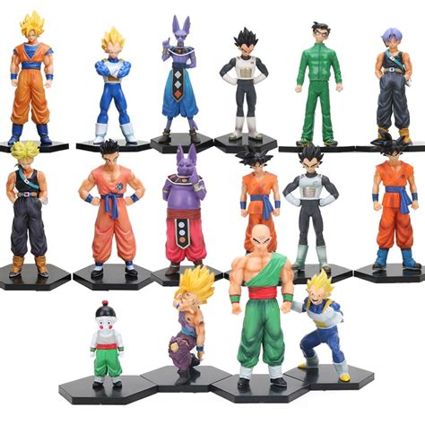 Dragon ball z fans, you're in for a sweet treat—but no, before you ask us, we're not saying this is the luckiest day of your life. 4pcs/set Dragon Ball Z Toys Action Figures Super Saiyan ...