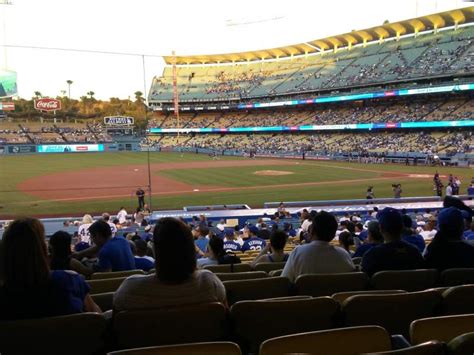 Dodger Stadium Level 2 Field Level Home Of Los Angeles Dodgers