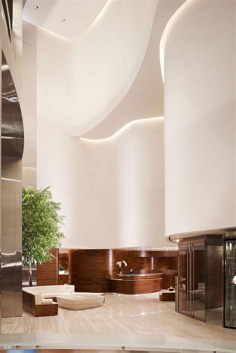 Open Area Hotel Lobby Is A True Modern Interior Design Inspiration