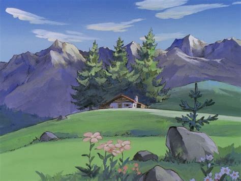 Pin By Natii On Heidi Anime Scenery Heidi Cartoon Studio Ghibli Art