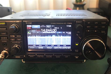 Photo Icom Ic 7300 Front Panel In The Album Icom Ic 7300 Hf