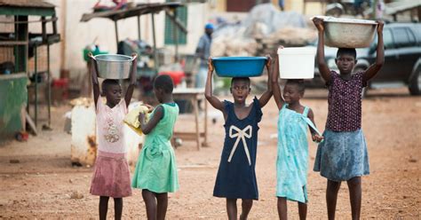 Girls Do 62 Of Low Status Job Fetching Water In Sub Saharan Africa