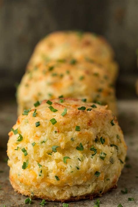 Ridiculously Easy Cheddar Chive Biscuits The Café Sucre Farine