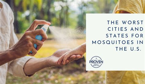 The Worst Cities And States For Mosquitoes In The Us Proven