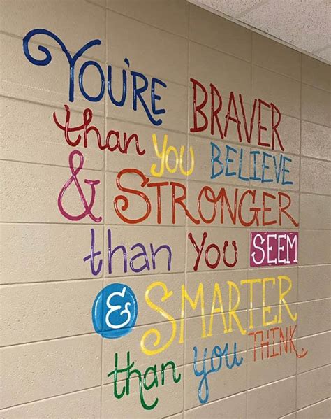 The Inspirational Quotes On The Wall Of This Alabama School Are Giving