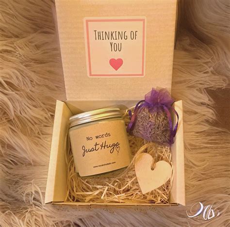 No Words Just Hugs Sympathy Candle No Words Thinking Of You Candle