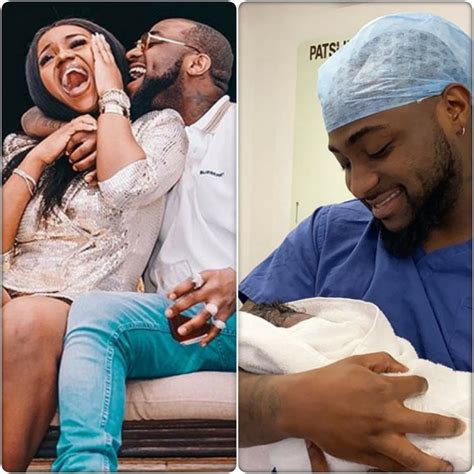 Davido His Fiancée Chioma Rowland Welcome And Name Their First
