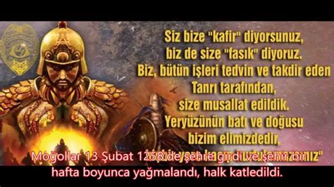 Cengiz han, iyi zamanlarda, ülkede olanları bilmek için posta haberleşme teşkilatı kurulmasını emretmiştir. Cengiz Han'ın torunu Hülagü Han Kimdir ? - YouTube