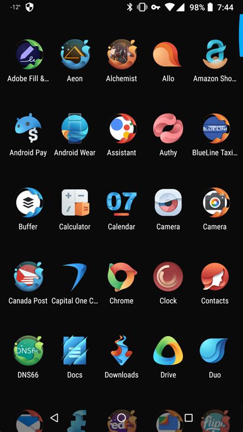 My Top 4 Awesome Icon Pack On Android