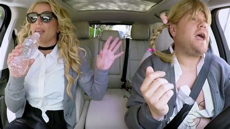 Carpool Karaoke Med Britney Spears Elle
