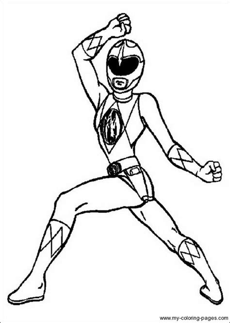 Pink-Power Ranger Coloring Page | Coloring Pages of Epicness