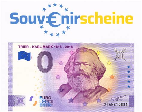 Xean 2022 1 Trier Karl Marx 1818 2018 Souvenirschein Shop