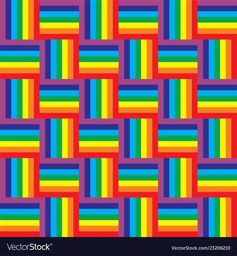 Seamless Rainbow Pattern Royalty Free Vector Image