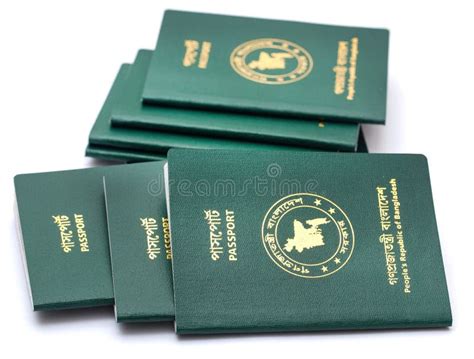Bangladeshi Passports Stock Image Image Of Background 22521907