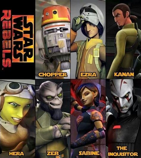 Rebels Characters Star Wars Rebels Star Wars Rebels Ezra Star Wars