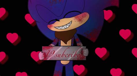 Speedpaint Sonic Exe Thank You Youtube