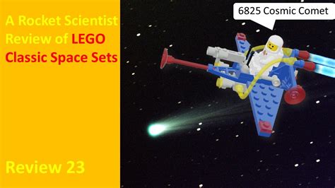 Lego 6825 Cosmic Comet Youtube