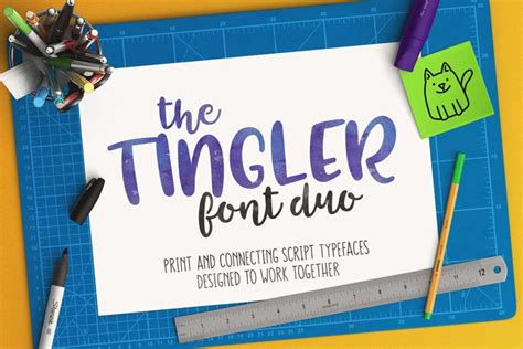 Tingler Free Font Of The Week Font Bundles