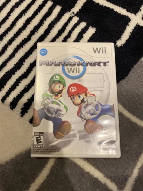 Mario Kart Wii Game Nintendo Wii Complete With Manuals Cib Untested