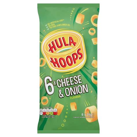 Hula Hoops Cheese And Onion Multipack Crisps 6 Pack Morrisons