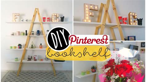 Wonderful diy bookshelf projects and it's a pinterest dream come true (1). DIY PINTEREST BOOKSHELF!! || Gemminamakeup - YouTube