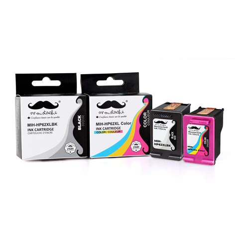 1 new original hp 62xl ink cartridge (c2p04an). Remanufactured HP 62XL C2P05AN C2P07AN Black and Color Ink ...
