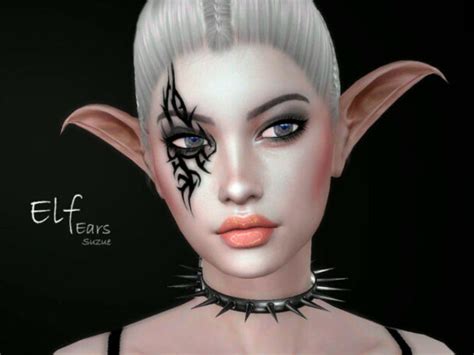 Elf Ears By Suzue At Tsr Lana Cc Finds