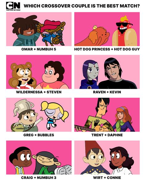 Tis The Szn For Shipping ️‍🔥🏹 ️ Which Crossover Cartoon Network