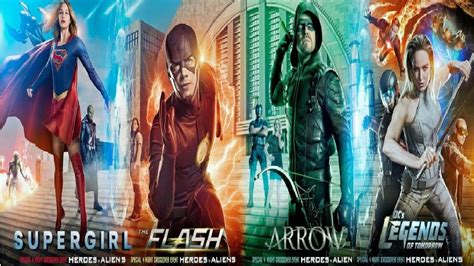 The Flash ⚡ Arrow ↣ Supergirl And Dc Legends Of Tomorrow Crossover Music