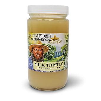 Amazon Goshen Honey Amish Extremely Raw Milk Thistle Honey