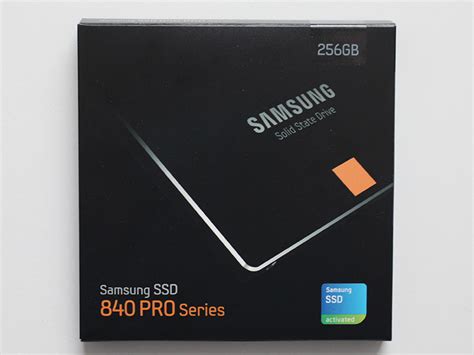 Samsung 840 Pro Ssd 256 Gb Review Packaging And The Drive