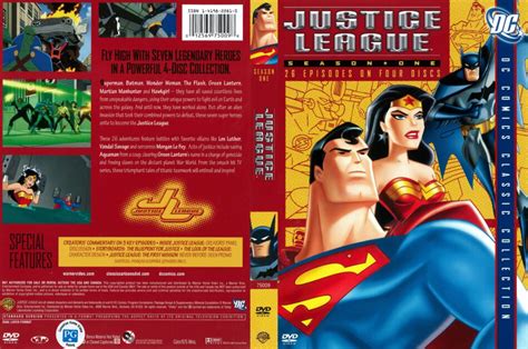 Justice League Season 1 2001 R1 Dvd Cover Dvdcovercom