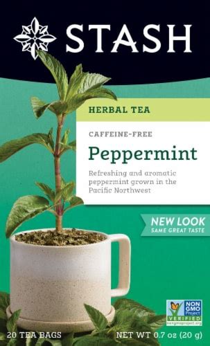 Stash Caffeine Free Peppermint Herbal Tea 20 Ct Fred Meyer