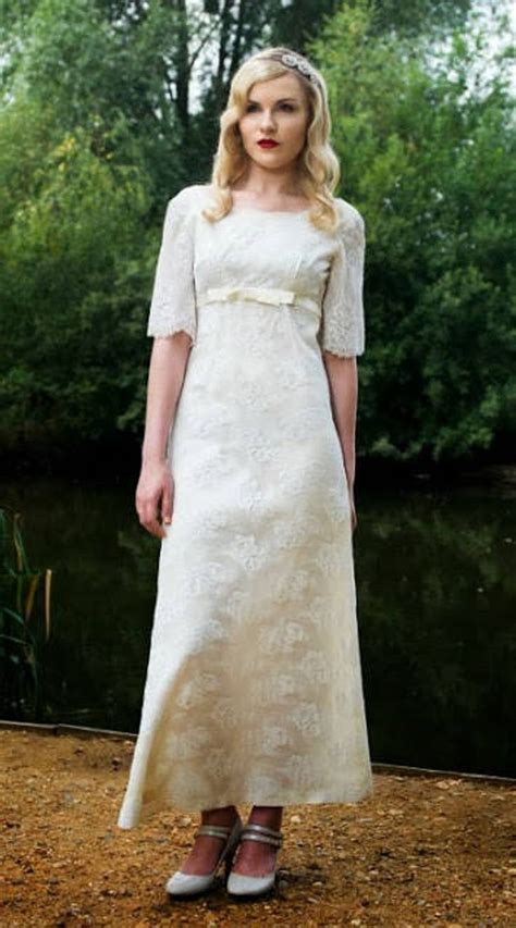 60s Vintage Wedding Dress Sweet And Simple Lace Dress Pretty Etsy In