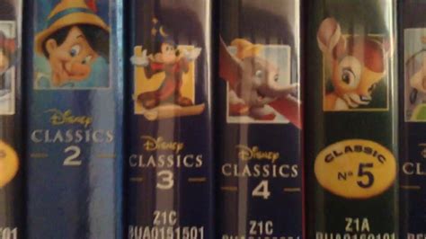 My Disney Animated Classics Dvd Collection Youtube