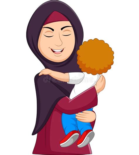 Love Muslim Mother Her Son Stock Illustrations 67 Love Muslim Mother Her Son Stock