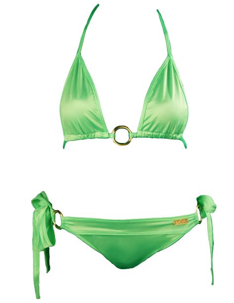 Neon Green Bikini Top Water Vixen Swim