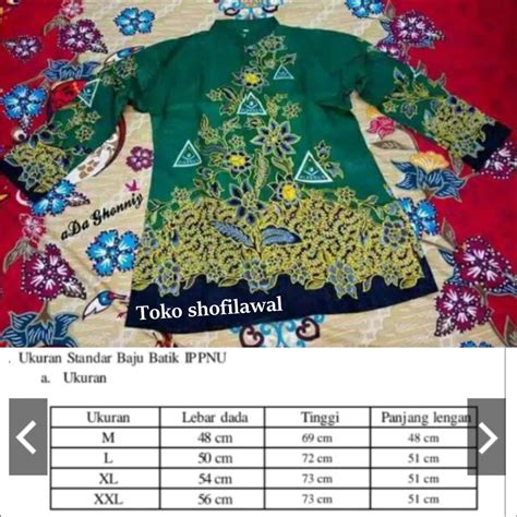 Lebih dari 50 karya design motif telah. Blouse Batik Ippnu Pekalongan | Shopee Indonesia
