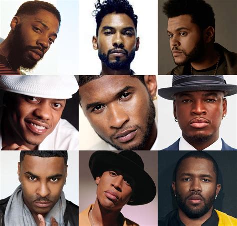 Who Are Your Favorite Male R B Singers Here S A Collage Of The Ones I