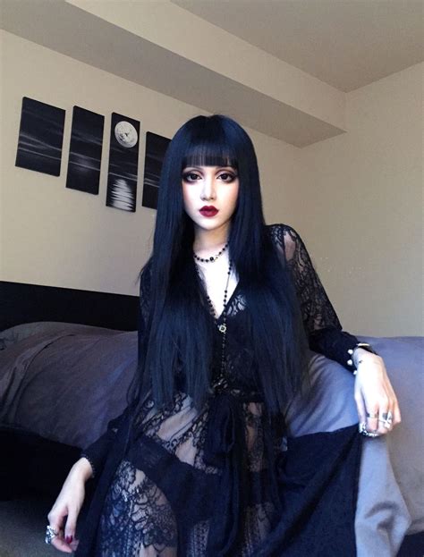 Kina Shen Emo Goth Beauty Dark Beauty Dark Fashion Gothic Fashion